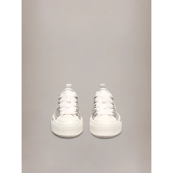 Amiri MA Quad Court Low Sneakers in Grey, view 3 | Sneakers | Luxury Shoes 