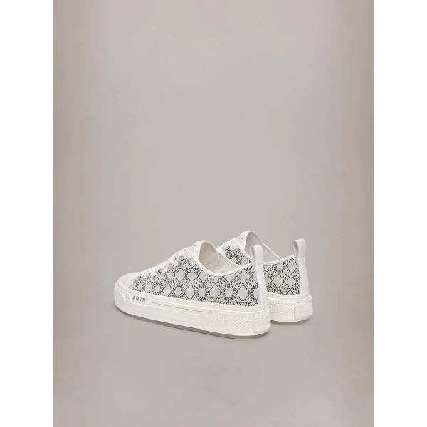 Amiri MA Quad Court Low Sneakers in Grey, view 4 | Sneakers | Luxury Shoes 