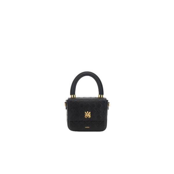 MA Quad Leather Micro MA Bag in Black