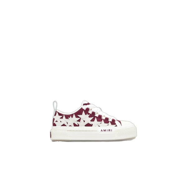 MA Quad Stars Court Low Sneakers in Aged Port