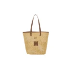 Amiri MA Raffia Tote in Natural | Totes & Top-Handle Bags | Luxury Shoes 