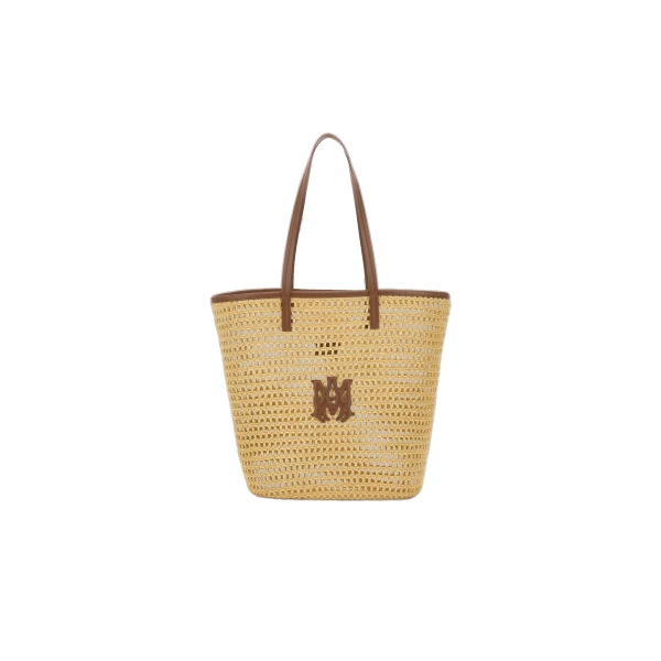 MA Raffia Tote in Natural