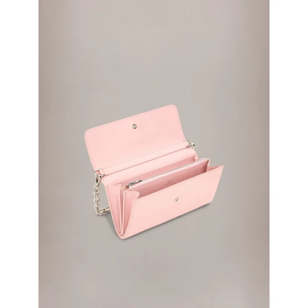 Amiri MA Wallet On Chain in Pink, view 2 | Wallets & Purses | Luxury Shoes 