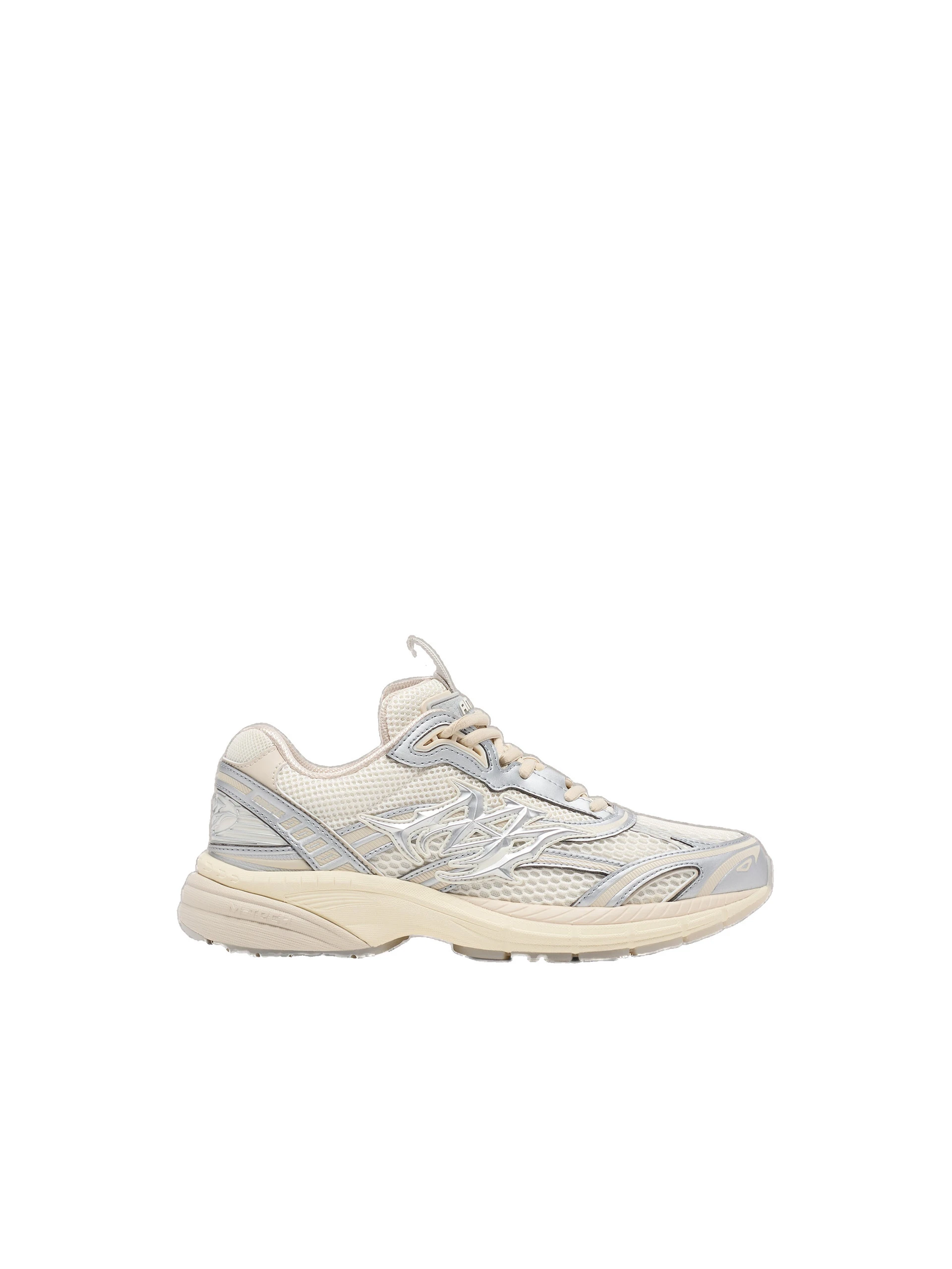 Amiri Metallic M-Tech Sneakers in White Silver Amiri Metallic M-Tech Sneakers in White Silver | Sneakers | Luxury Shoes