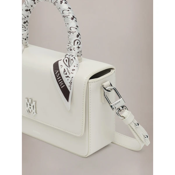 Amiri Micro Long MA Bag in Alabaster, view 4 | Mini Bags | Luxury Shoes 