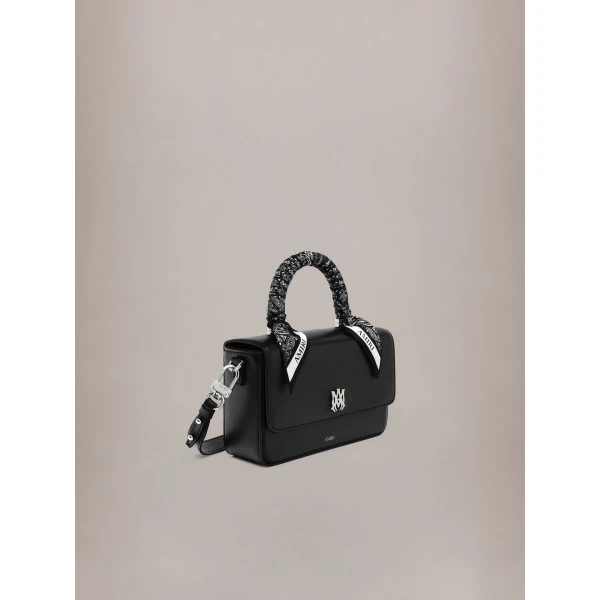 Amiri Micro Long MA Bag in Black, view 3 | Mini Bags | Luxury Shoes 