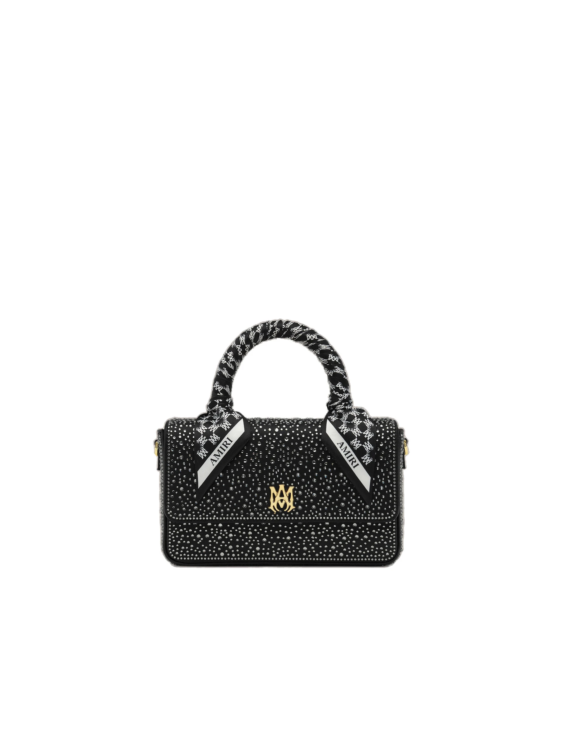 Amiri Micro Long MA Crystal Bag in Black Amiri Micro Long MA Crystal Bag in Black | Mini Bags | Luxury Shoes