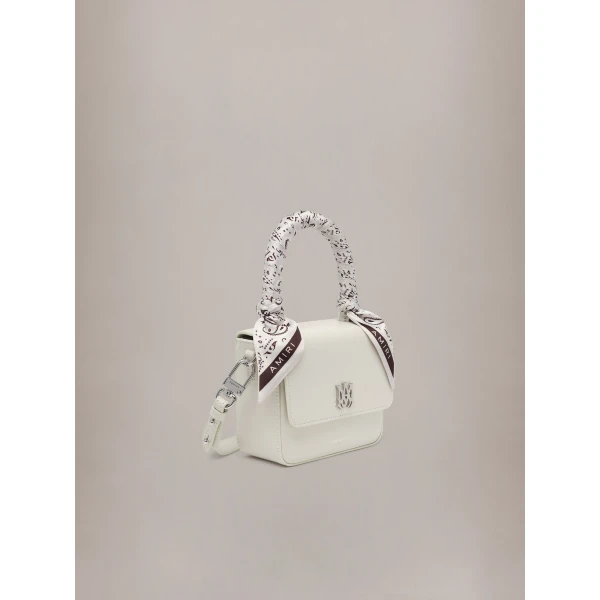 Amiri Micro MA Bag in Alabaster, view 3 | Mini Bags | Luxury Shoes 