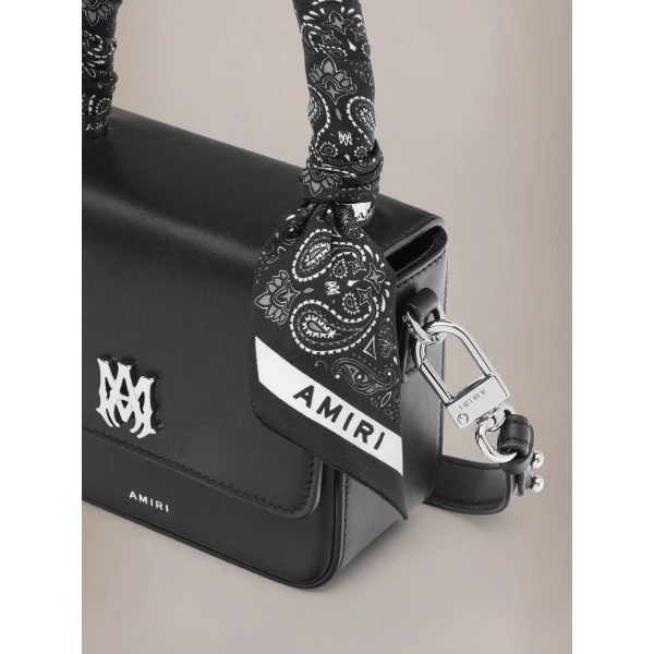 Amiri Micro MA Bag in Black, view 5 | Mini Bags | Luxury Shoes 