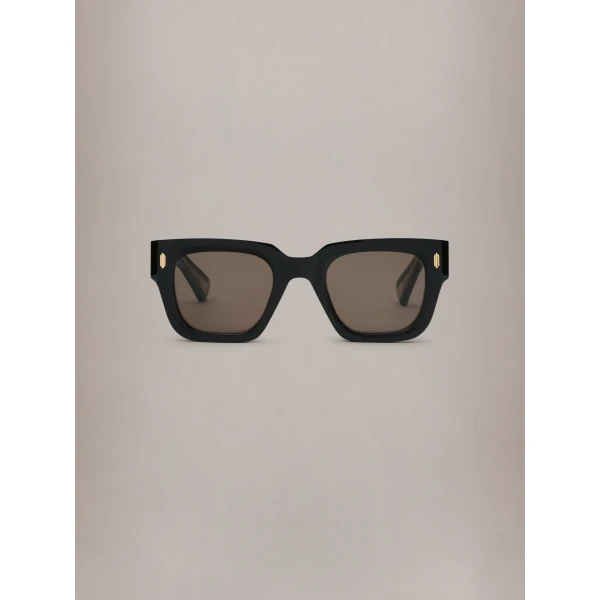 Amiri Mulholland Sunglasses in Black Gold, view 2 | Sunglasses | Luxury Shoes 