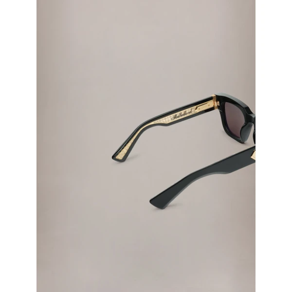 Amiri Mulholland Sunglasses in Black Gold, view 5 | Sunglasses | Luxury Shoes 