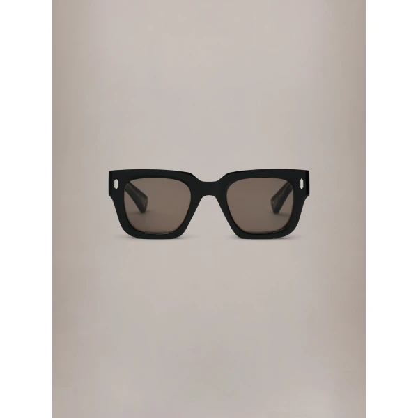 Amiri Mulholland Sunglasses in Black Silver, view 2 | Sunglasses | Luxury Shoes 