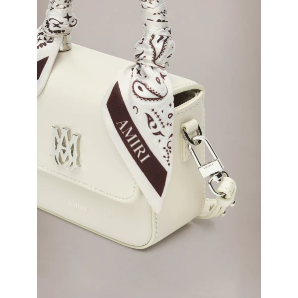 Amiri Nano MA Bag in Alabaster, view 4 | Mini Bags | Luxury Shoes 
