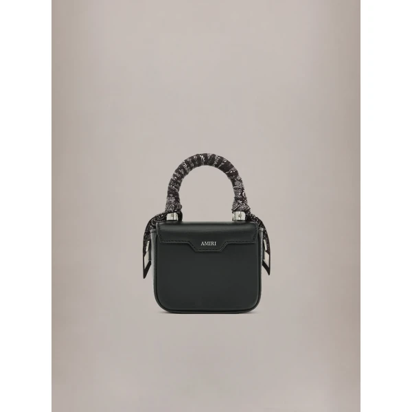 Amiri Nano MA Bag in Black, view 2 | Mini Bags | Luxury Shoes 