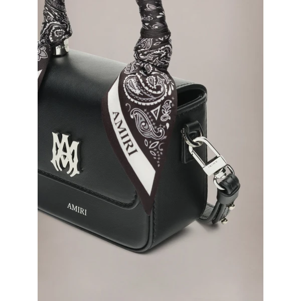 Amiri Nano MA Bag in Black, view 4 | Mini Bags | Luxury Shoes 