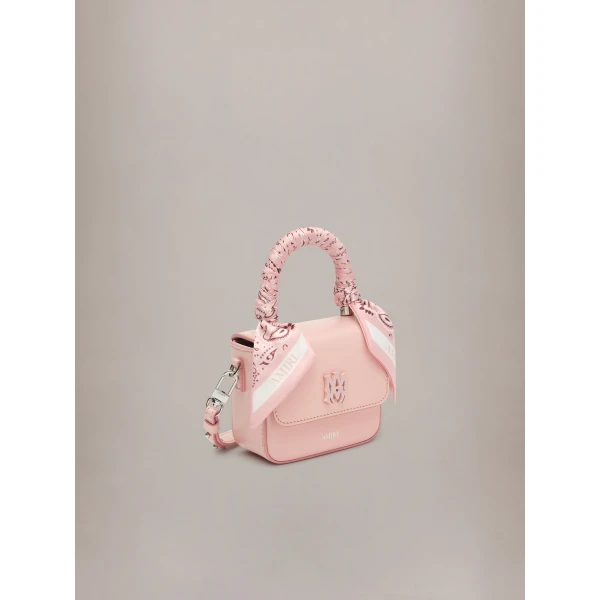 Amiri Nano MA Bag in Pink, view 3 | Mini Bags | Luxury Shoes 