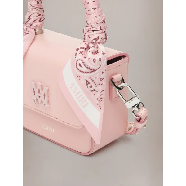Amiri Nano MA Bag in Pink, view 4 | Mini Bags | Luxury Shoes 