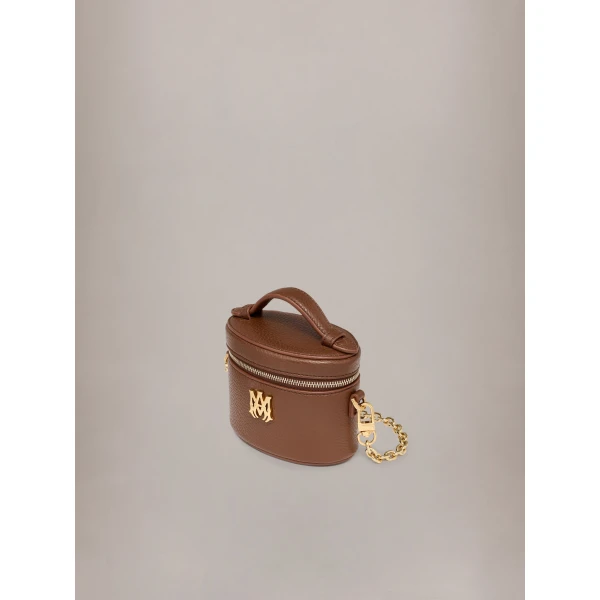 Amiri Nano Vanity Bag in Brown, view 5 | Mini Bags | Luxury Shoes 