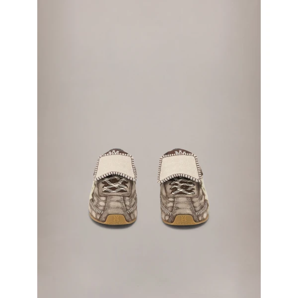 Amiri Pacific Flat Sneakers in Brown, view 3 | Sneakers | Luxury Shoes 