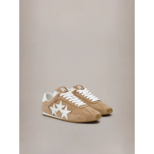 Amiri Pacific Flat Sneakers in Camel, view 2 | Sneakers | Luxury Shoes 