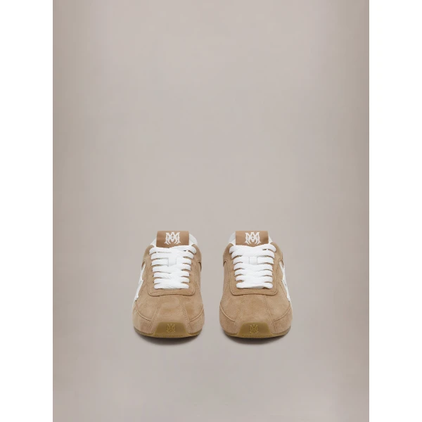 Amiri Pacific Flat Sneakers in Camel, view 3 | Sneakers | Luxury Shoes 