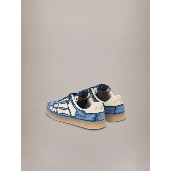 Amiri Pacific Football Sneakers in Navy, view 4 | Sneakers | Luxury Shoes 