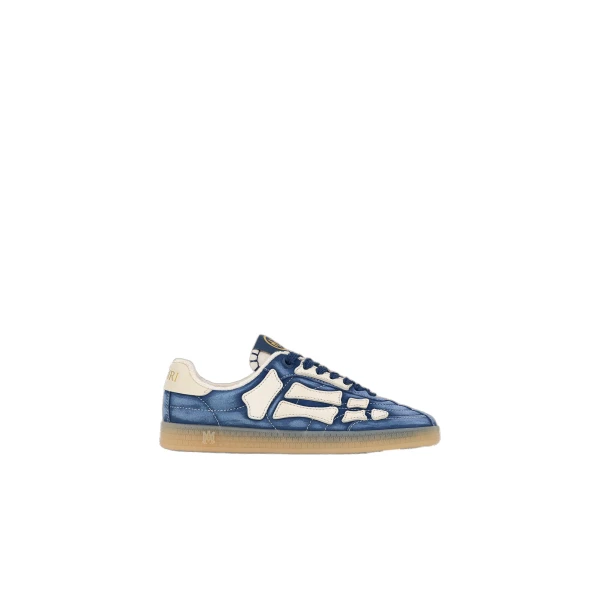 Amiri Pacific Football Sneakers in Navy | Sneakers | Luxury Shoes 