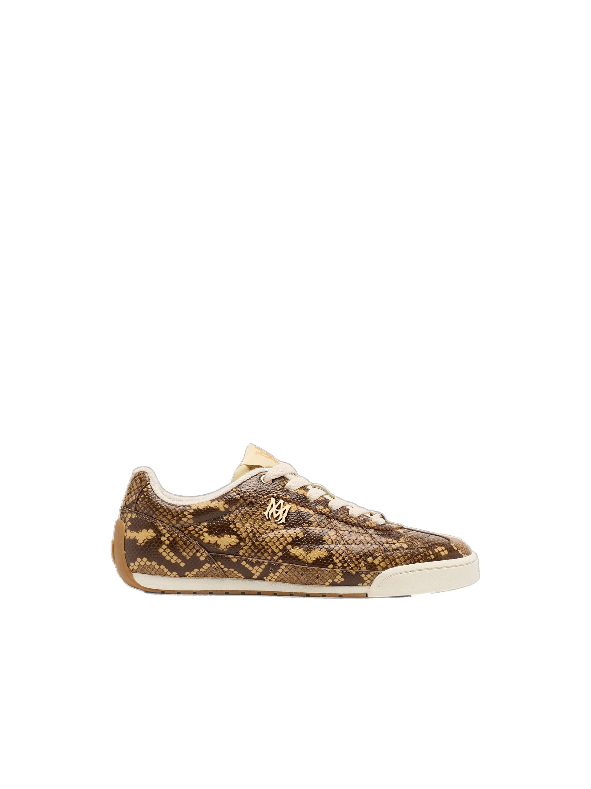 Amiri Python Embossed Coastline Sneakers in Brown Amiri Python Embossed Coastline Sneakers in Brown | Sneakers | Luxury Shoes