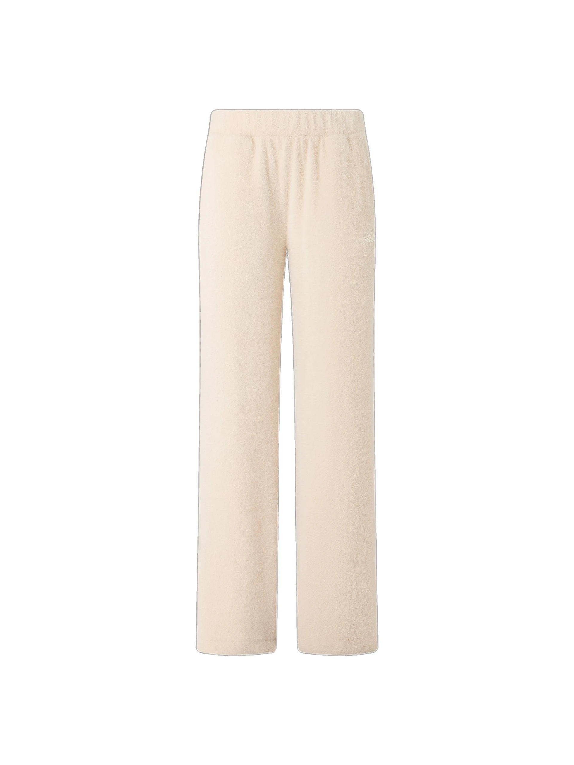 Amiri Script Furry Sweatpants in Alabaster Amiri Script Furry Sweatpants in Alabaster | Sweatpants | Luxury Shoes