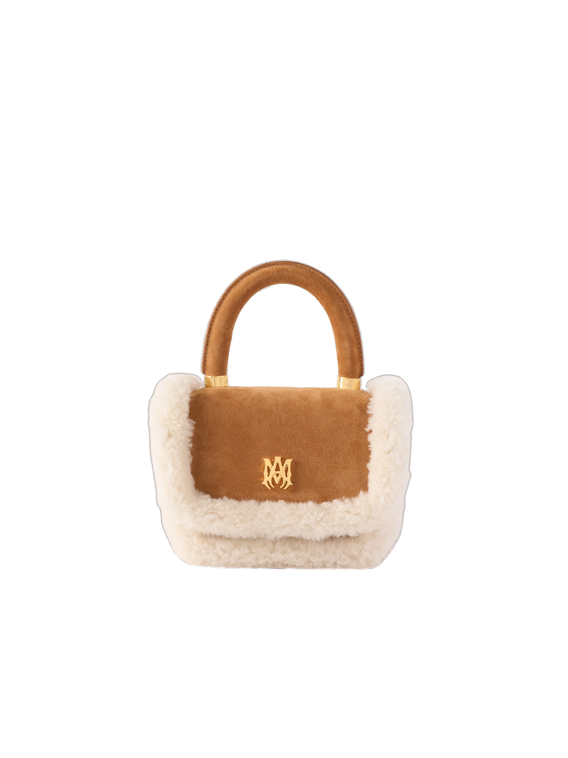 Amiri Shearling Micro MA Bag in Sand Amiri Shearling Micro MA Bag in Sand | Mini Bags | Luxury Shoes