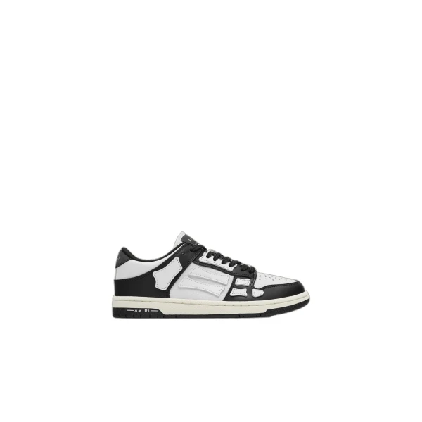Skel-Top Low Sneakers in Black White