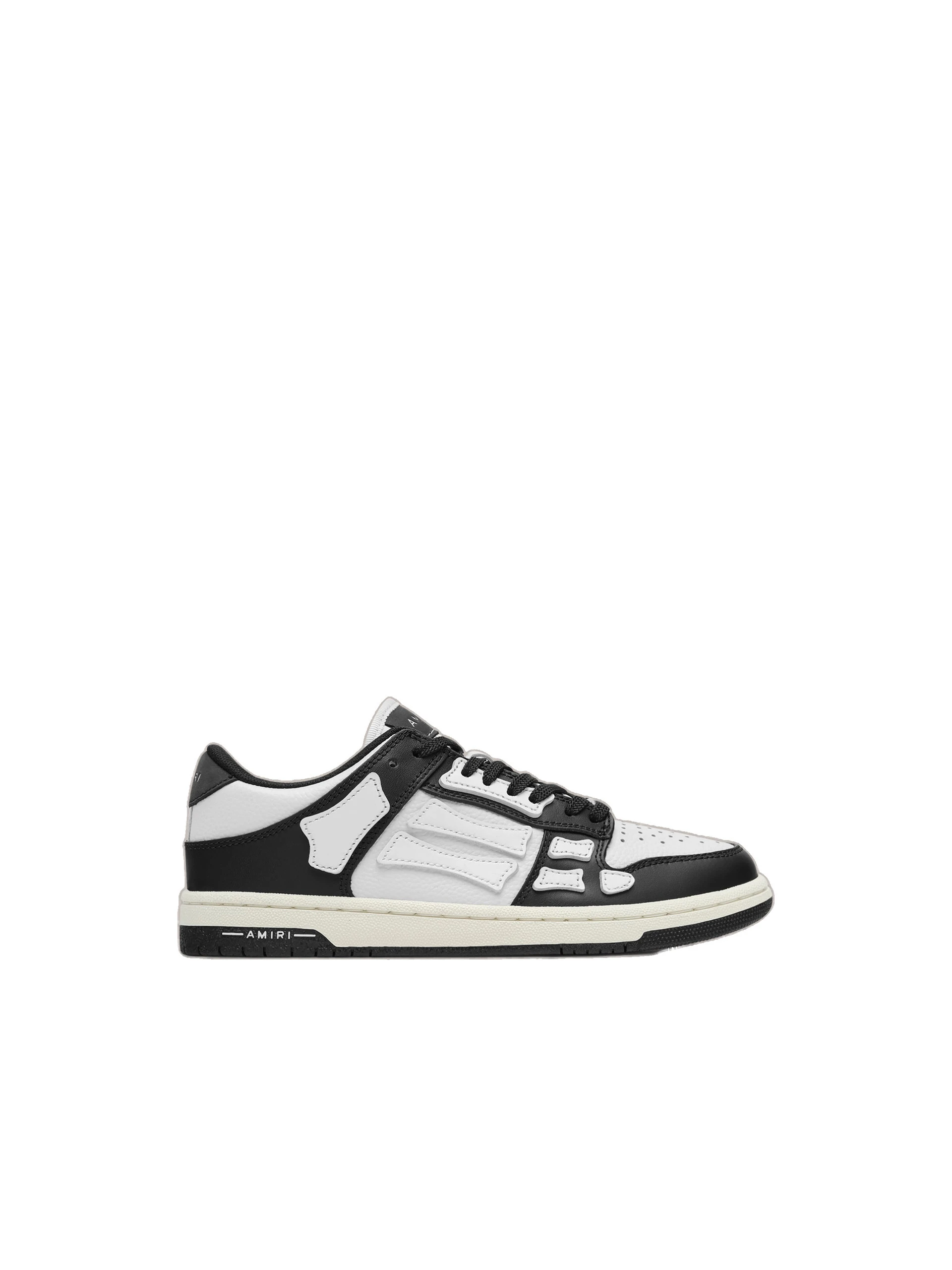 Amiri Skel-Top Low Sneakers in Black White Amiri Skel-Top Low Sneakers in Black White | Sneakers | Luxury Shoes