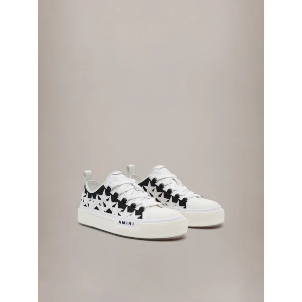 Amiri Stars Court Low Sneakers in Black, view 2 | Sneakers | Luxury Shoes 