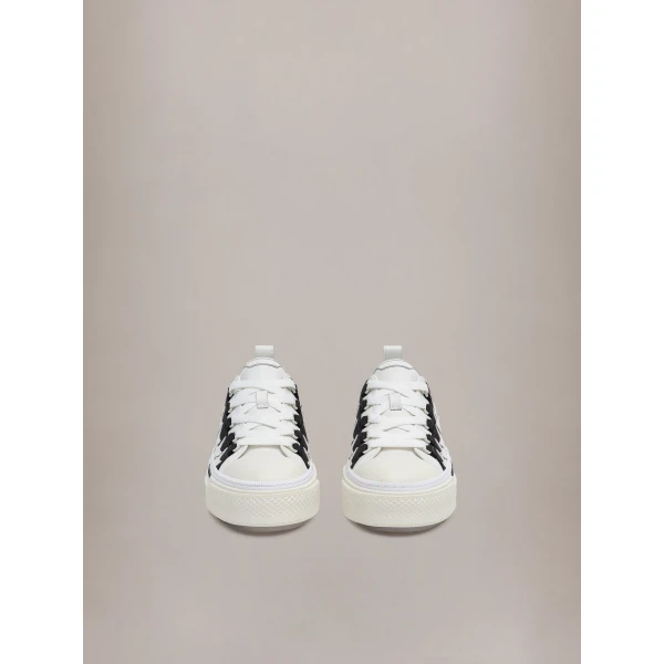 Amiri Stars Court Low Sneakers in Black, view 3 | Sneakers | Luxury Shoes 