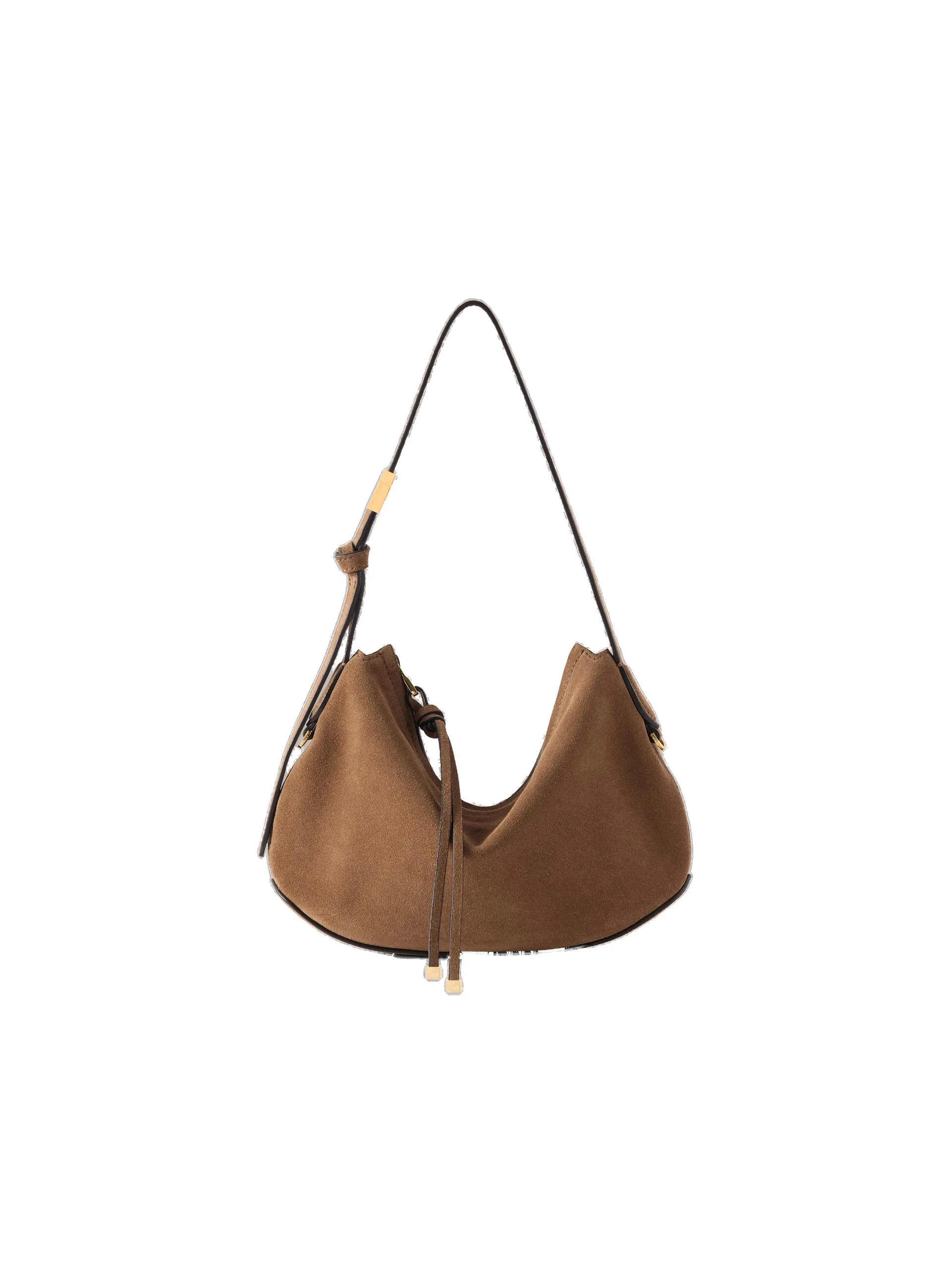 Amiri Suede Baby Biscotto Bag in Brown Amiri Suede Baby Biscotto Bag in Brown | Shoulder & Crossbody Bags | Luxury Shoes
