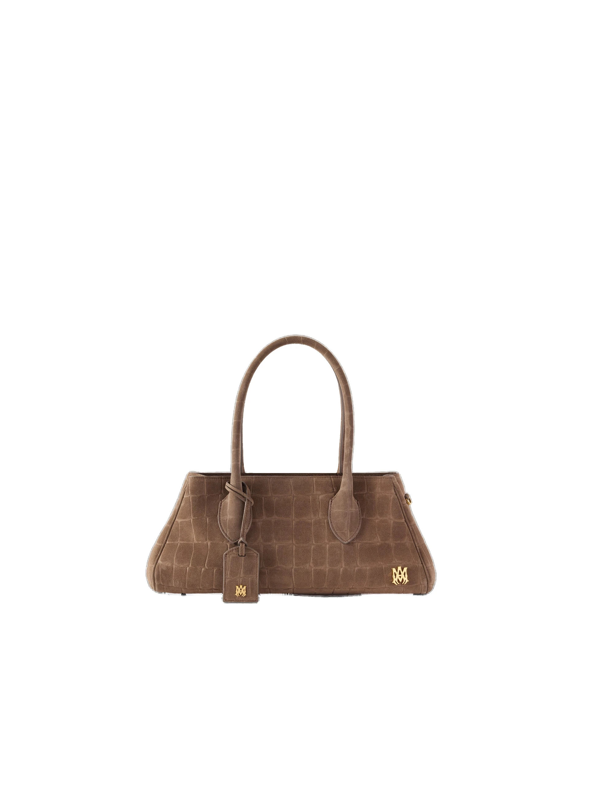 Amiri Suede Croc Honey 40 Shoulder Bag in Dark Brown Amiri Suede Croc Honey 40 Shoulder Bag in Dark Brown | Shoulder & Crossbody Bags | Luxury Shoes