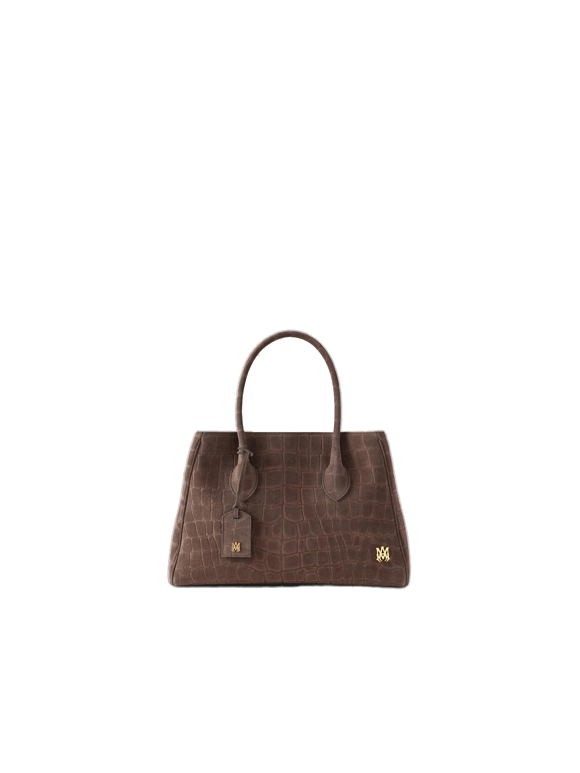 Amiri Suede Croc Honey 40 Tote in Dark Brown Amiri Suede Croc Honey 40 Tote in Dark Brown | Totes & Top-Handle Bags | Luxury Shoes