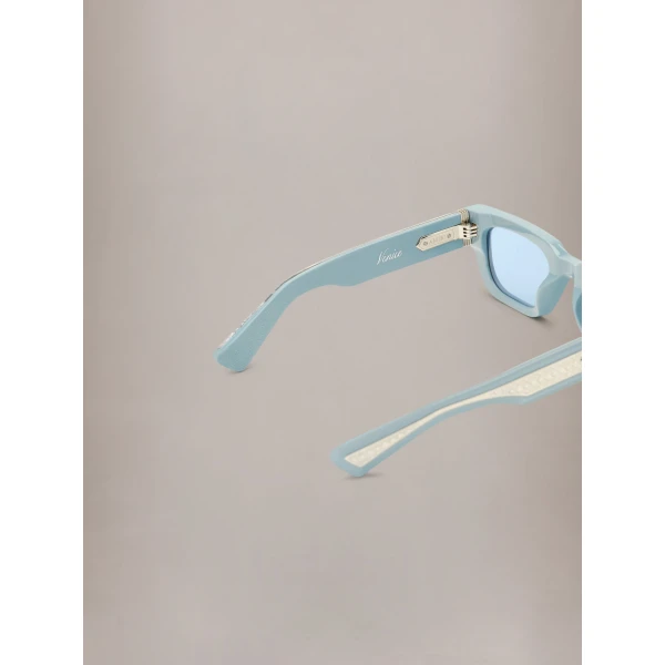 Amiri Venice Exposed Sunglasses in Blue, view 5 | Sunglasses | Luxury Shoes 