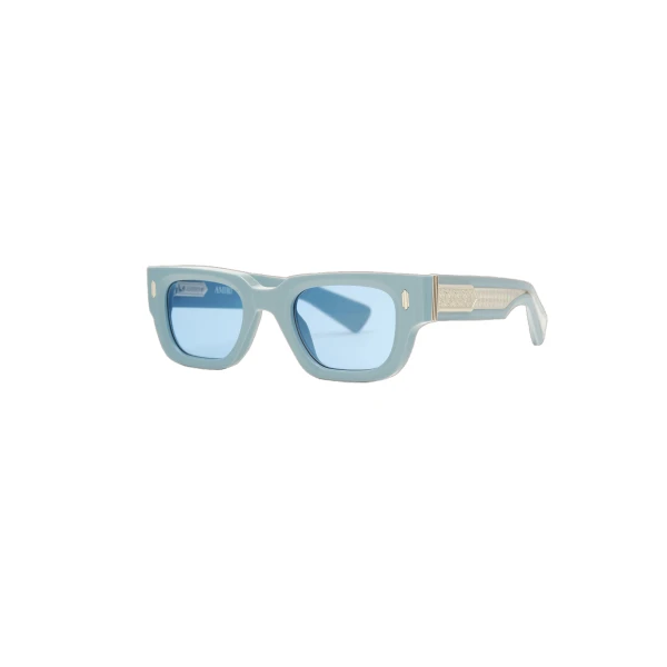 Amiri Venice Exposed Sunglasses in Blue | Sunglasses | Luxury Shoes 