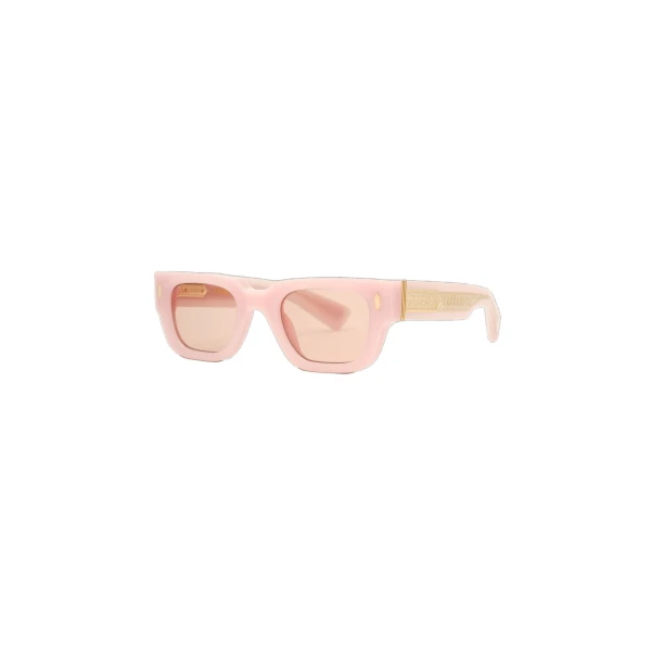 Amiri Venice Exposed Sunglasses in Dusty Peach | Sunglasses | Luxury Shoes 