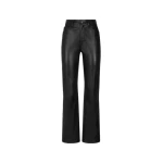 Amiri Vintage Cut Leather Pant in Black | Pants | Luxury Shoes 