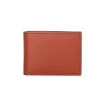 Ateliers Auguste Cléry Slim Wallet in Tan Smooth Leather