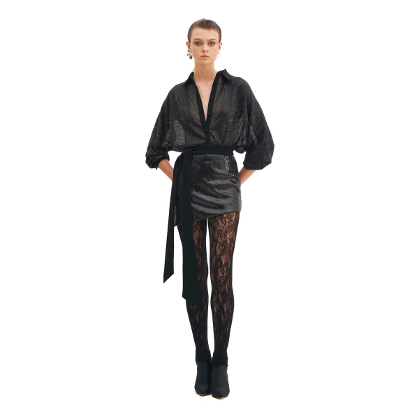 Asymmetric Mini Skirt