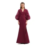 Avaro Figlio High Waist Skirt With Slit