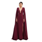 Avaro Figlio Sculpted Harmony Waterfall Gown