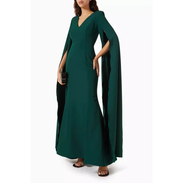 Avaro Figlio Sculpted Harmony Waterfall Gown, view 5