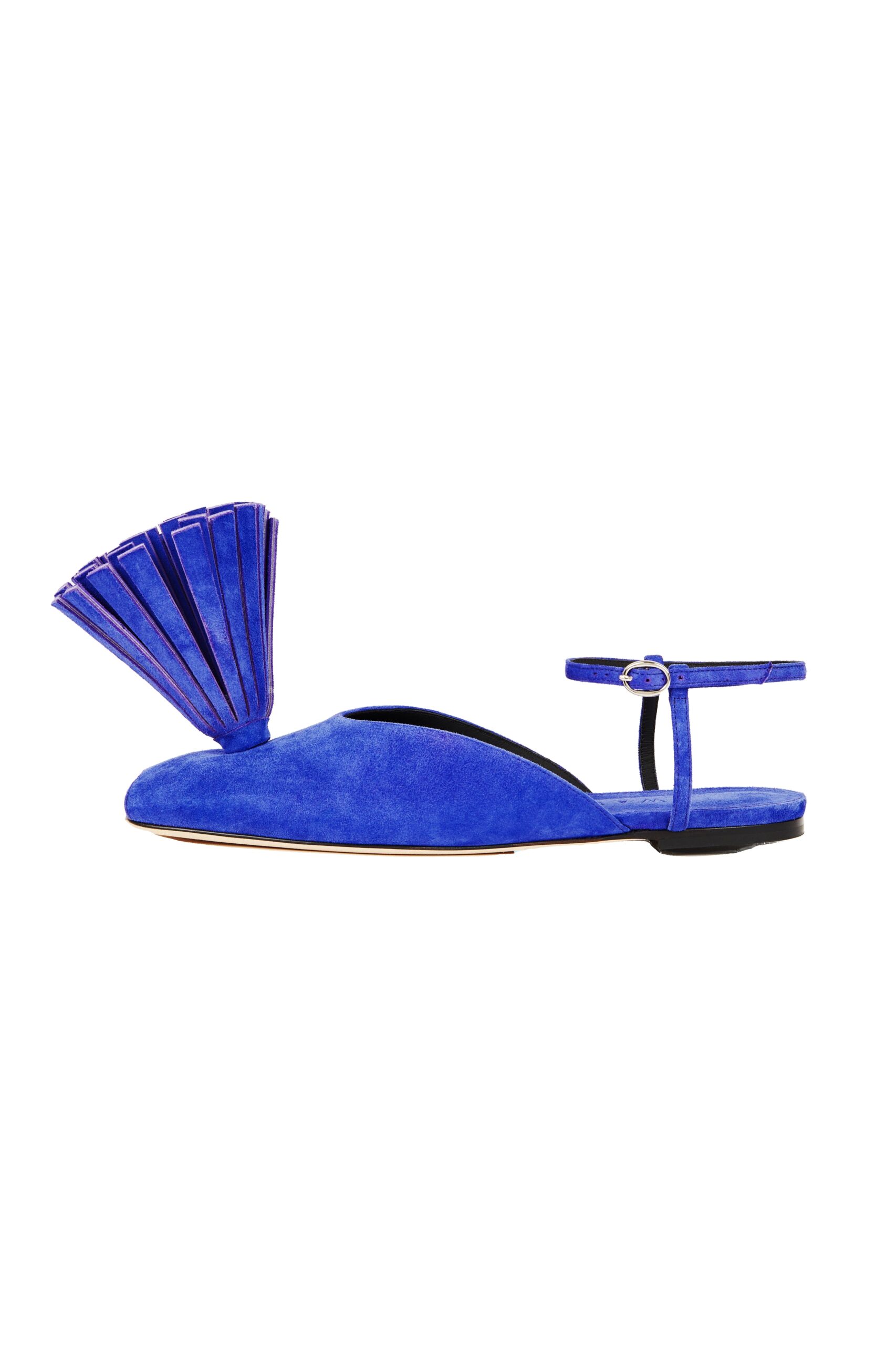 A.W.A.K.E. MODE Vivian Flat With Palm Violet | Luxury Shoes A.W.A.K.E. MODE Vivian Flat With Palm Violet