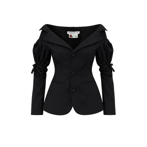 Bernadette Jacket Felix in Black | Jackets | Luxury Shoes 