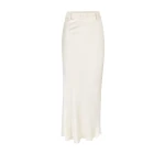 Bernadette Long Skirt Chuck in Ivory | Maxi Skirts | Luxury Shoes 