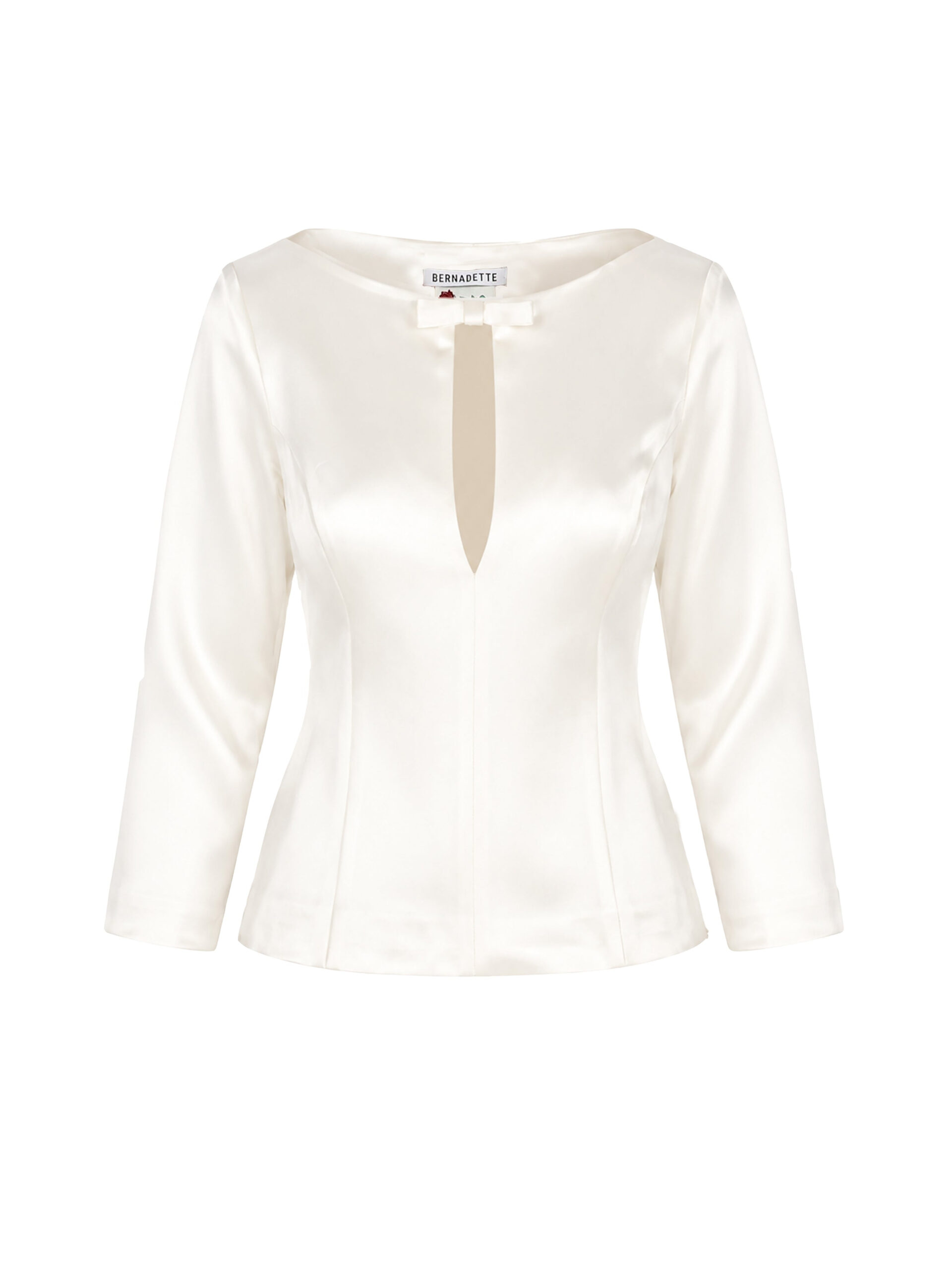 Bernadette Top Romi in Ivory Bernadette Top Romi in Ivory | Long Sleeve | Luxury Shoes